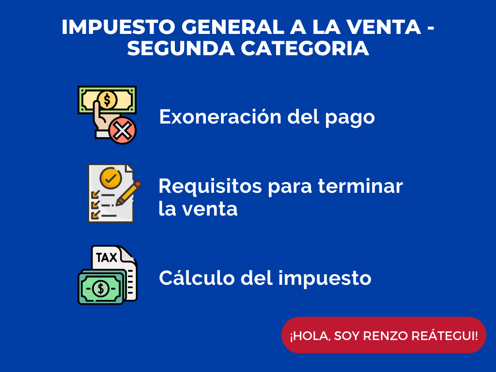 Impuesto Por Vender Tu Inmueble- Renzo Reátegui